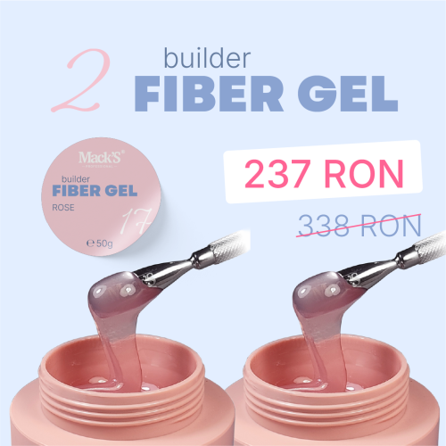 2X Fiber Rose 17/50g.