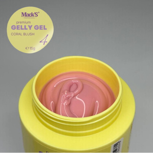 4 Coral Blush Gelly Gel 15 gr