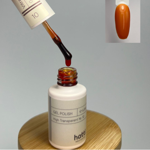 HIgh Transparent Glass gel polish N10