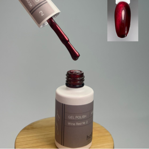 Wine Red Cat Eye Gel Polish N2/8ml