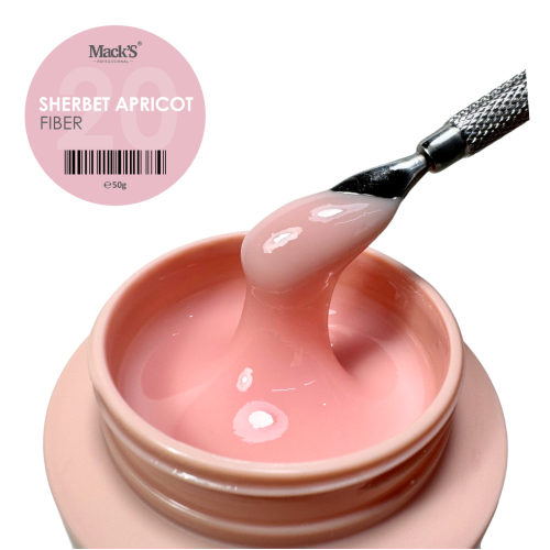 Fiber Sherbet Apricot 20 /50g