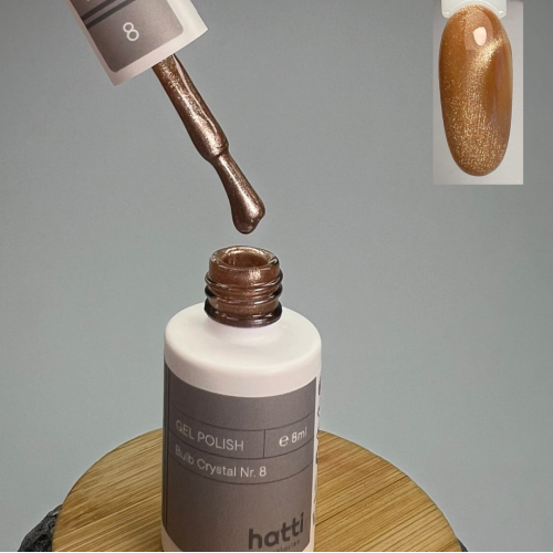 Bulb Crystal Cat eye Gel Polish N8/8gr