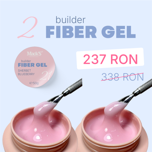 2X Fiber Sherbet Blueberry 21 /50g.