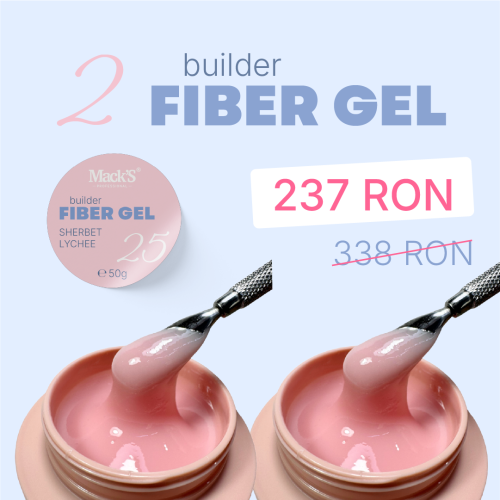 2X Fiber Sherbet Lychee 25 /50g.