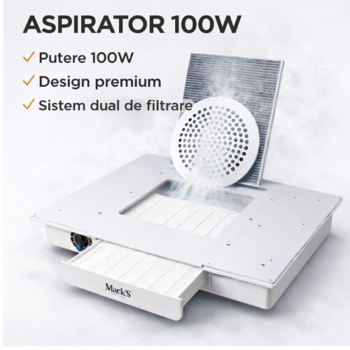 Aspirator Incorporabil White 100W