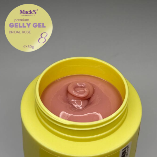 8 Bridal Rose Gelly Gel 50 gr