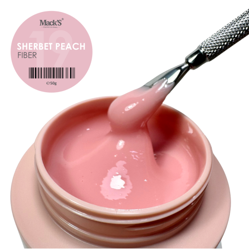 Fiber Sherbet Peach 19 /50g