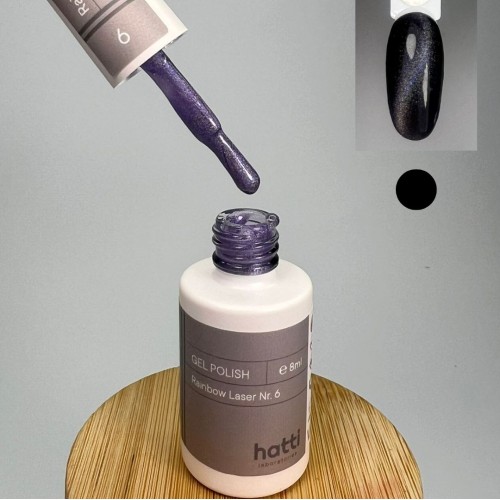 Rainbow Laser Cat Eyes Gel # 6