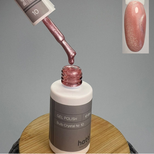 Bulb Crystal Cat eye Gel Polish N10/8gr
