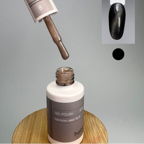 Rainbow Laser Cat Eyes Gel # 8