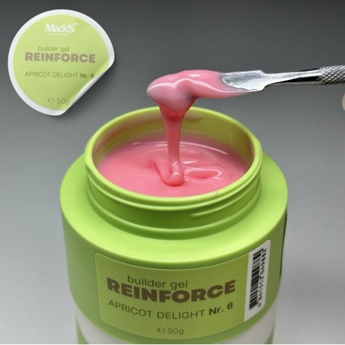 Reinforce Builder Gel Apricot Delight 6/50g