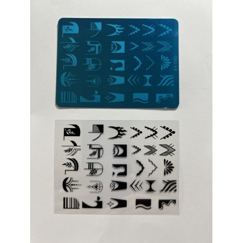 Stamping plate XY-D02