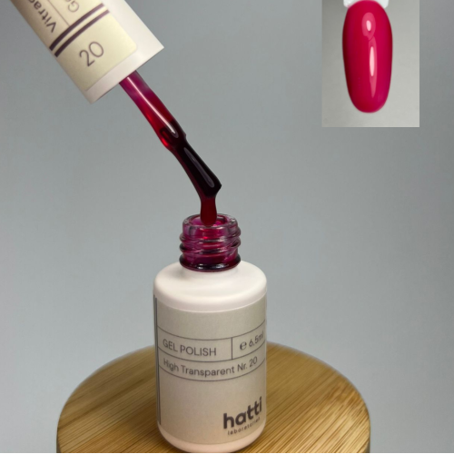 HIgh Transparent Glass gel polish N20