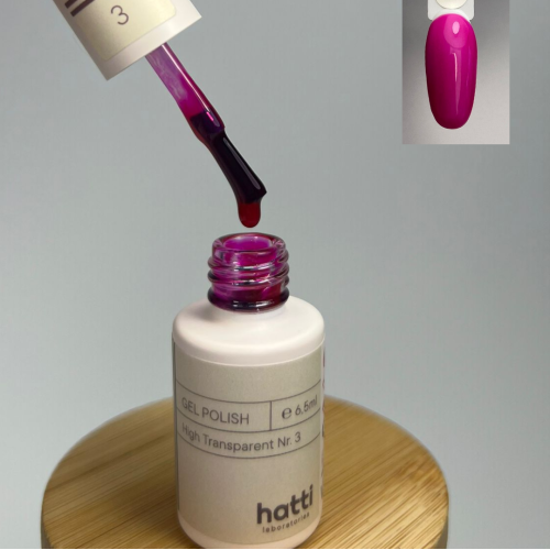 HIgh Transparent Glass gel polish N3