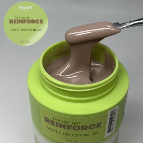 Reinforce Builder Gel Maple Brown 20/50g