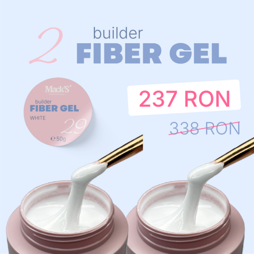 2X Fiber White 29/50g.